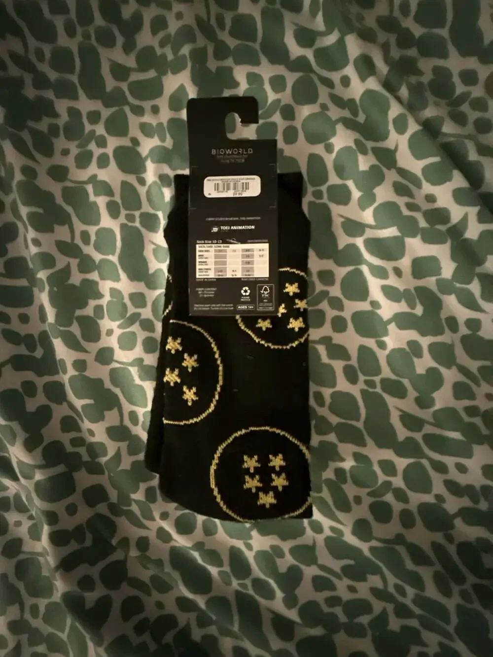 Dragon Ball Z Dragon Balls Allover Print Crew Socks — Exclusive